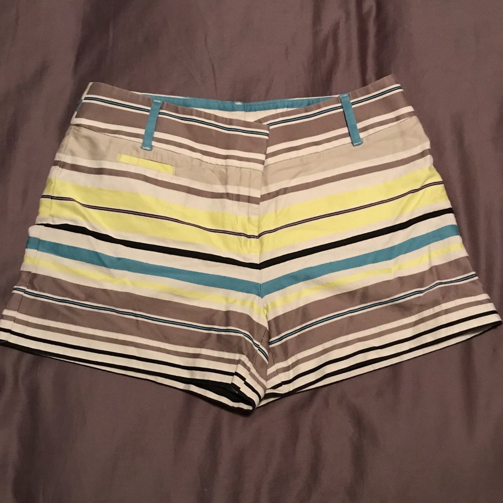 Ann Taylor LOFT Striped Shorts